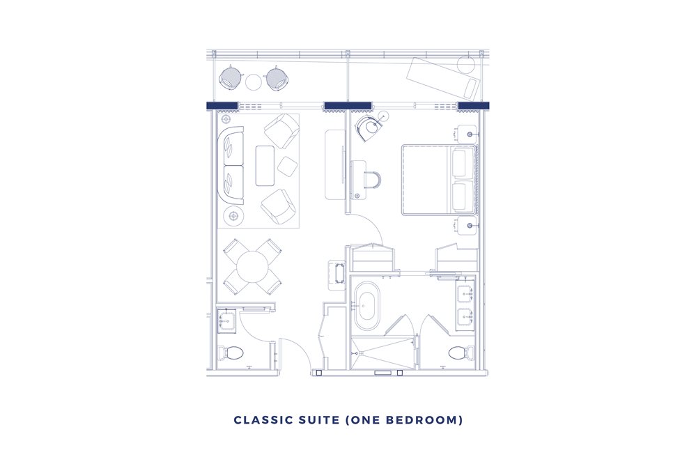 Classic Suite floor plan